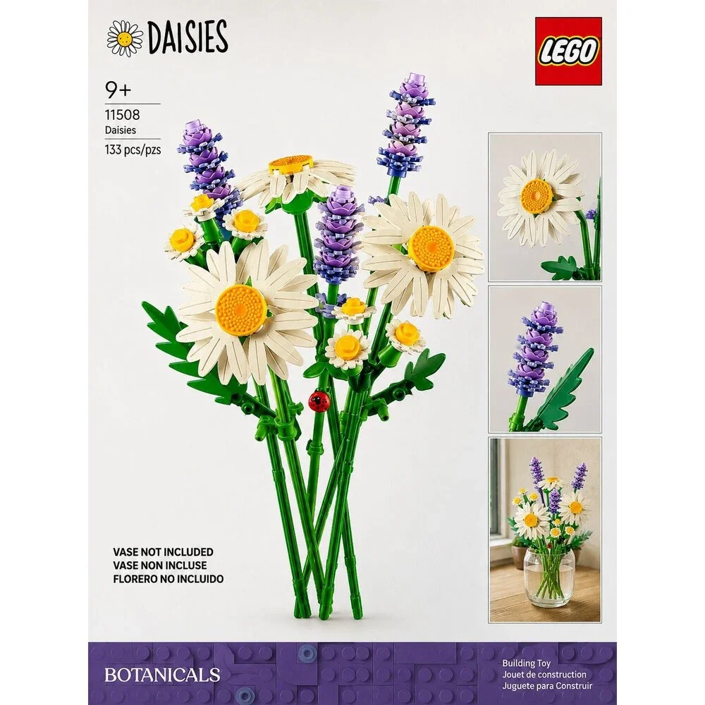 Lego botanicals daisies